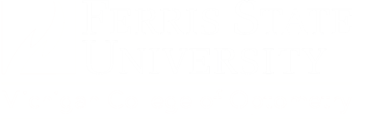 Ferris State University Michigan College of Optometry Logo